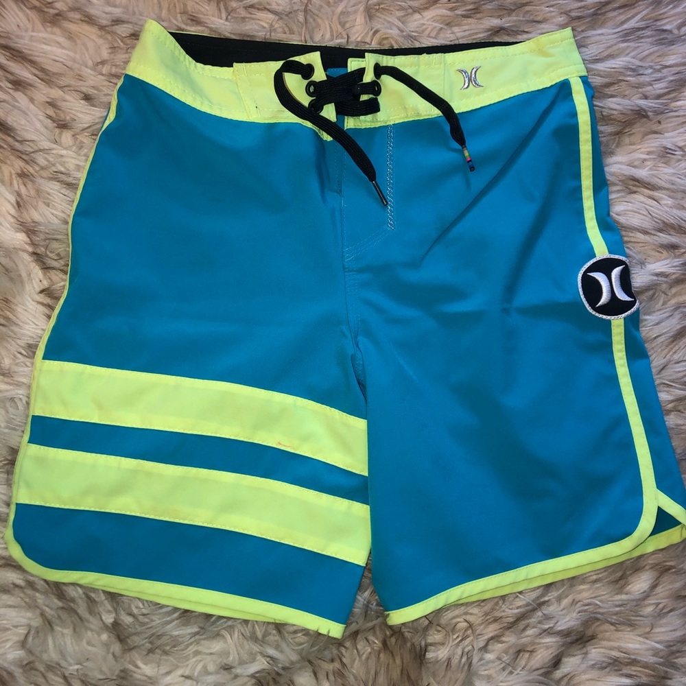 Boys Hurley board shorts swim Sz 25 waist
